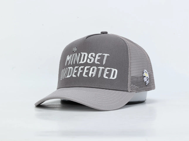 Metallic Grey Trucker Hat