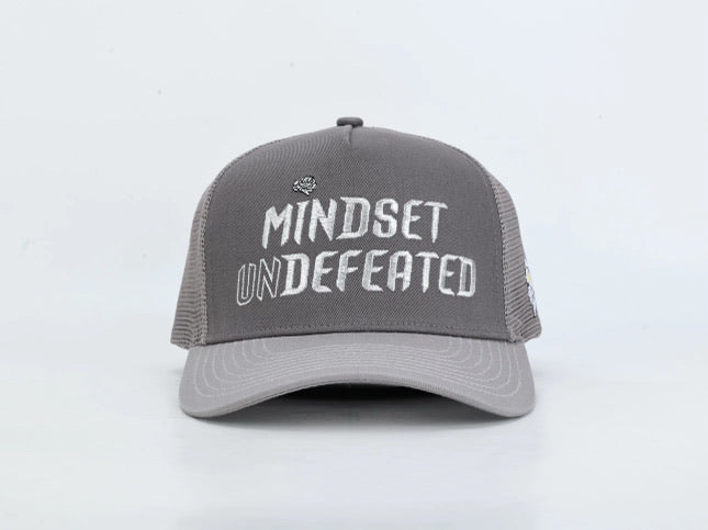 Metallic Grey Trucker Hat