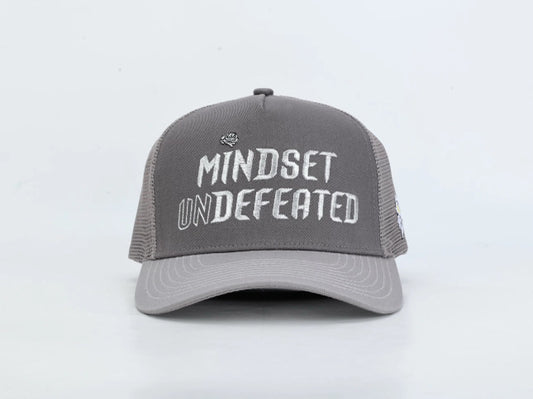 Metallic Grey Trucker Hat